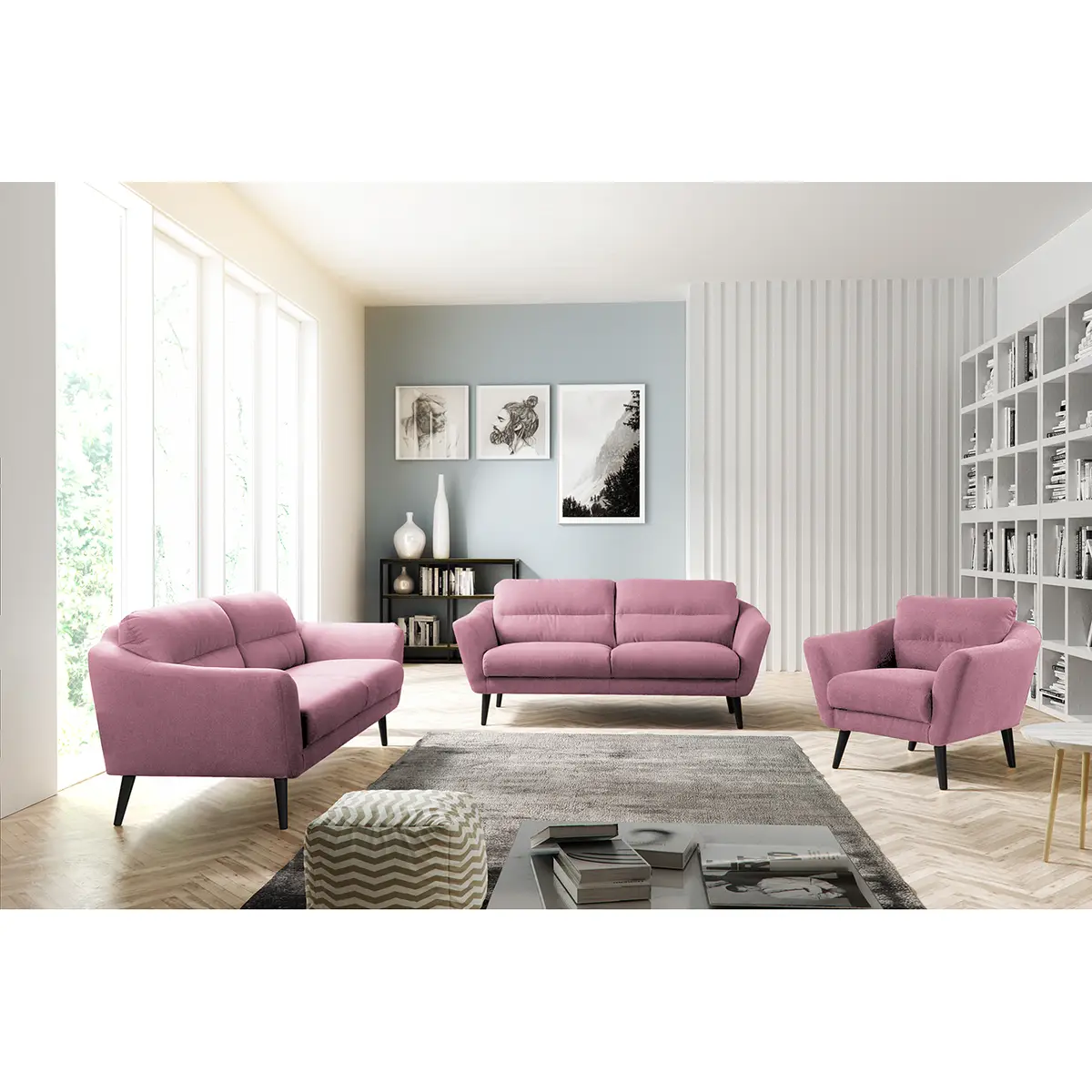 Sessel Lucinda | Rosa