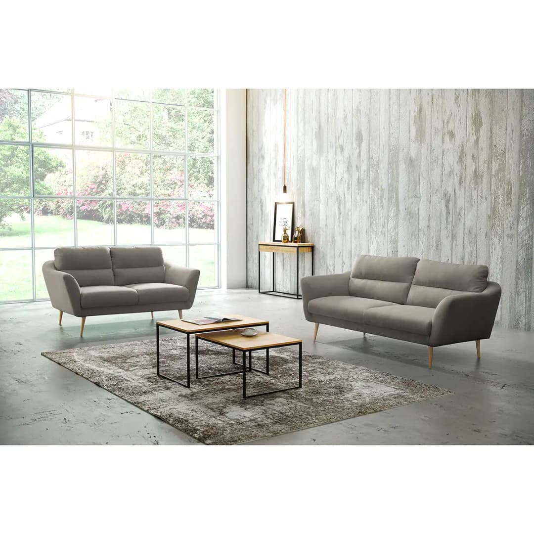 Sofa Lucinda I 2-Sitzer | Grau