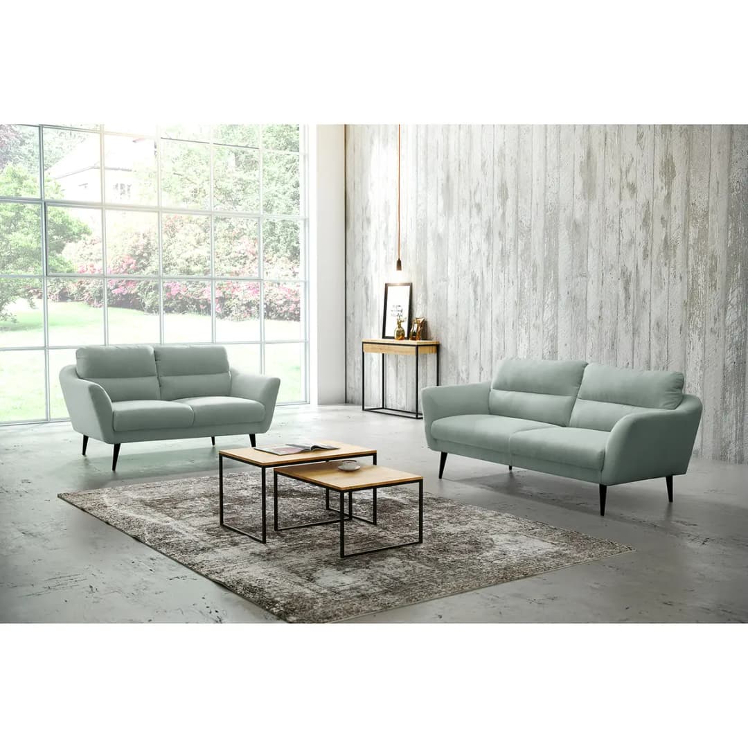 Sofa Lucinda I 2-Sitzer Grau | Grau