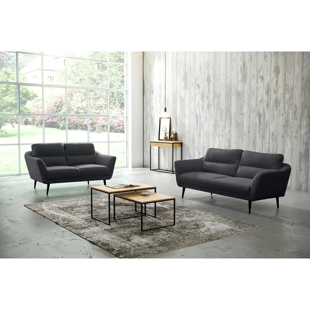 Sofa Lucinda I 2-Sitzer | Grau