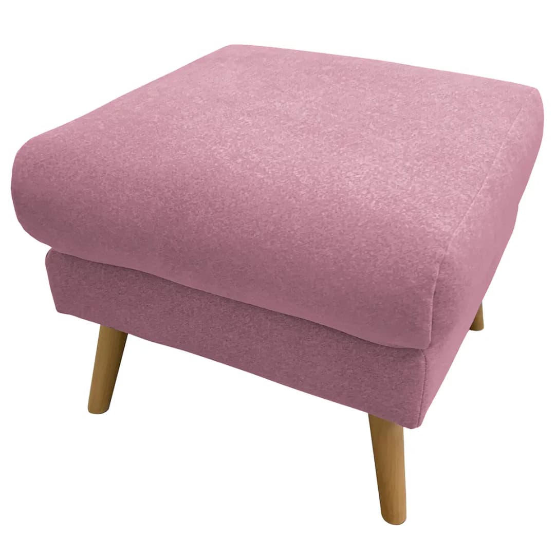 Polsterhocker Lucinda | Rosa