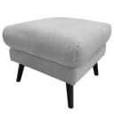 Polsterhocker Lucinda | Grau