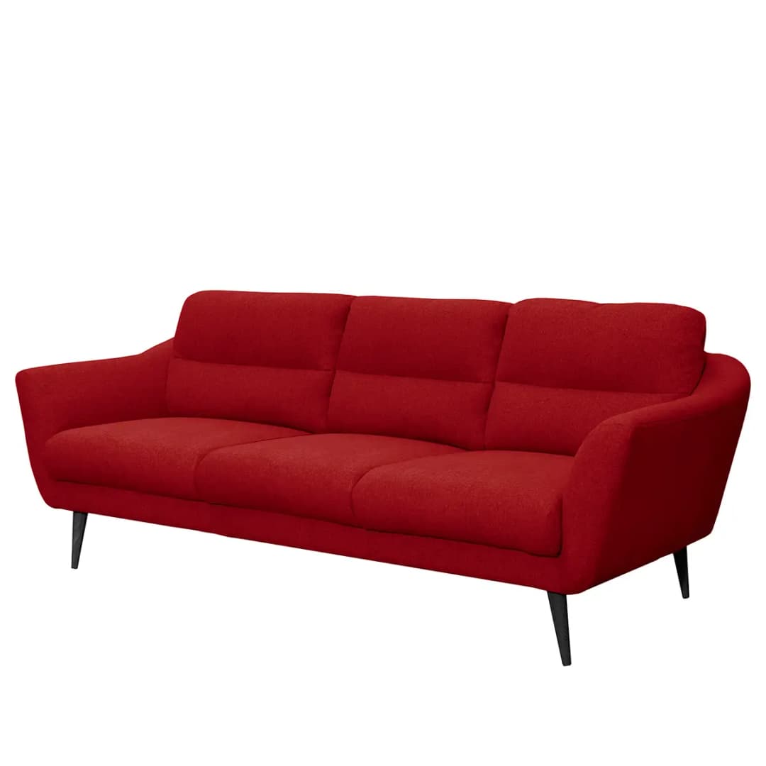 Sofa Lucinda I 3-Sitzer | Rot