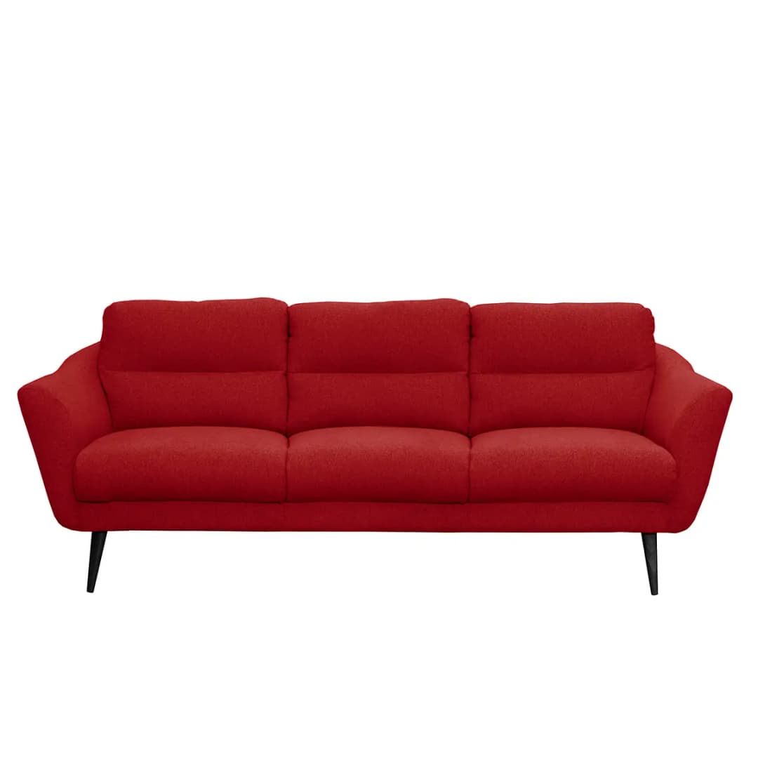 Sofa Lucinda I 3-Sitzer | Rot