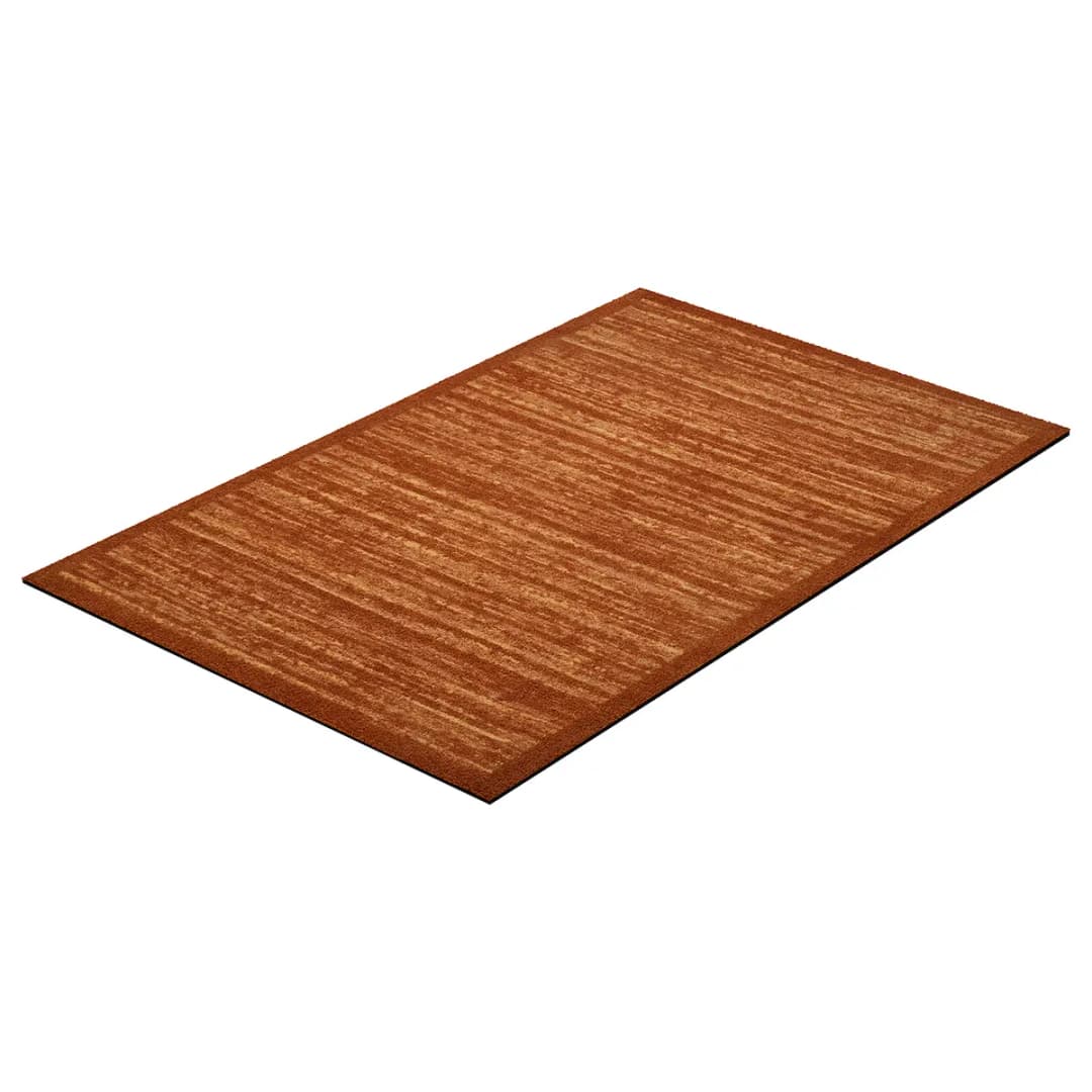 Fußmatte Hamada 75 x 120cm Braun/Braun | Braun