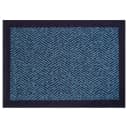 Fußmatte Herringbone | Blau