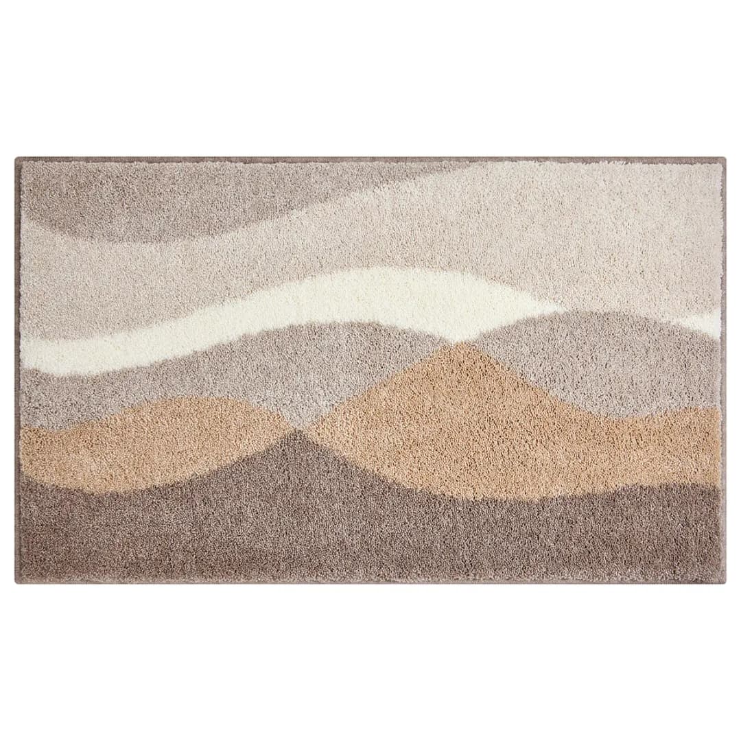 Badteppich Hills 70 x 120cm Beige | Beige
