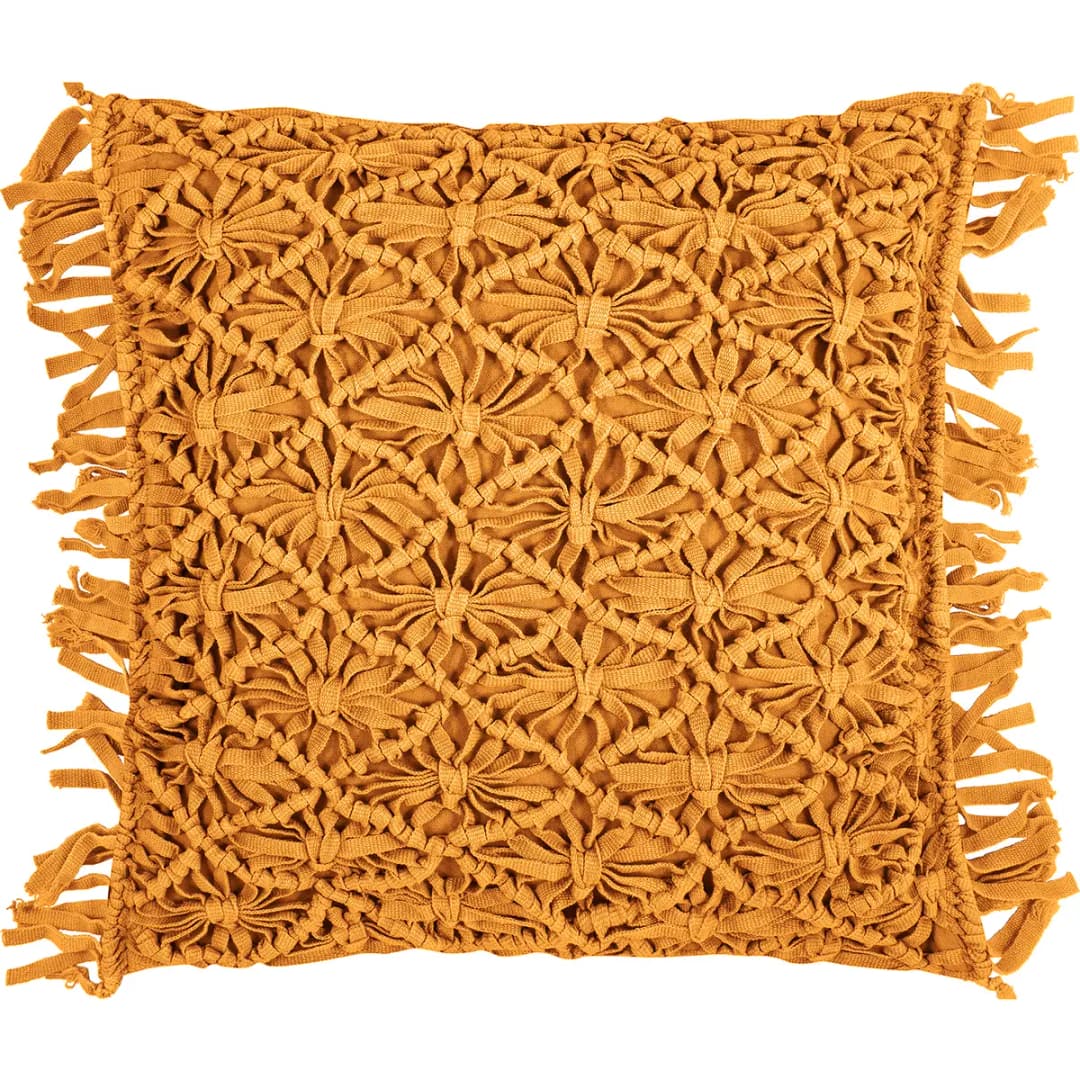 Kissenbezug Gelb/Senfgelb 45 x 45cm Baumwollstoff | Gelb
