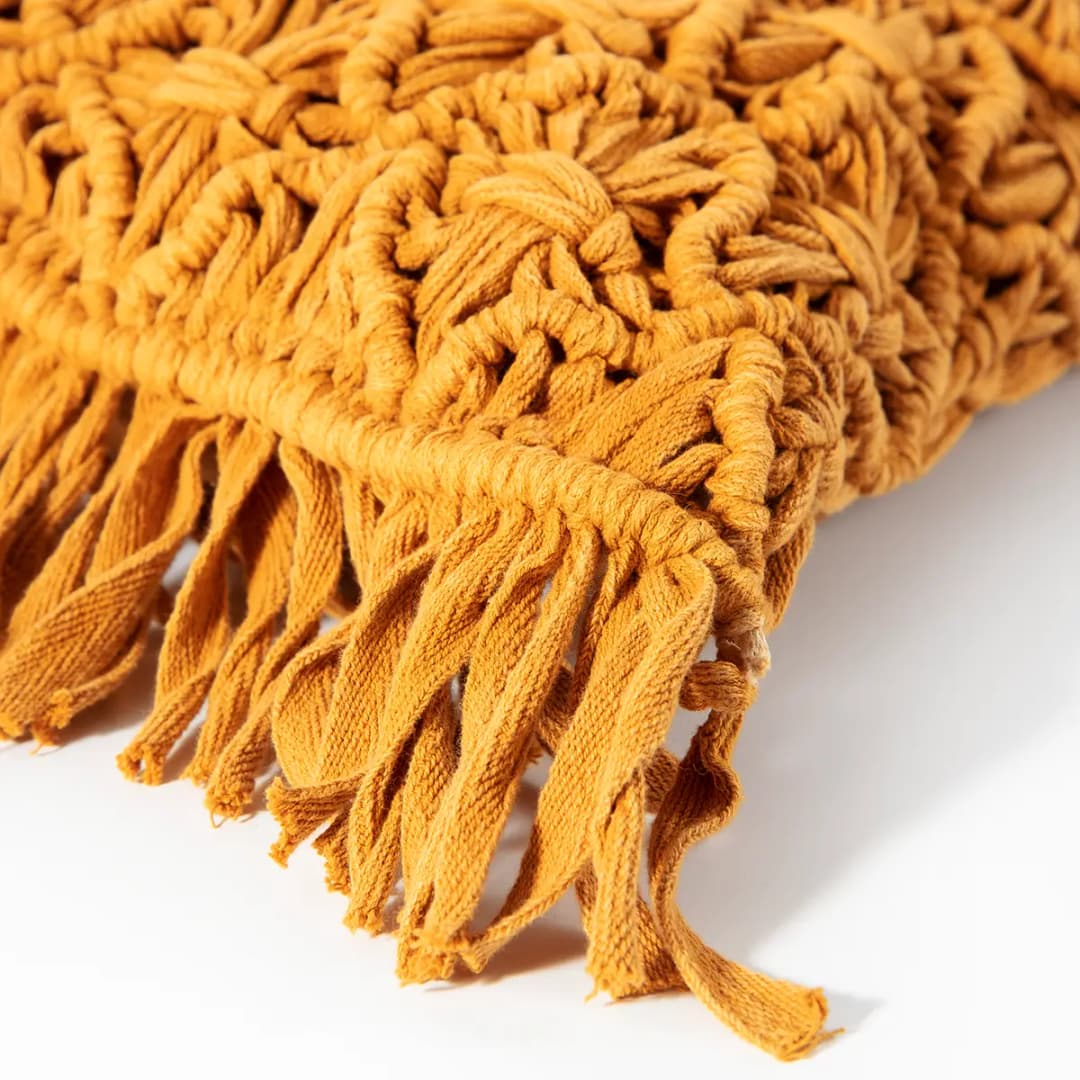 Kissenbezug Gelb/Senfgelb 45 x 45cm Baumwollstoff | Gelb