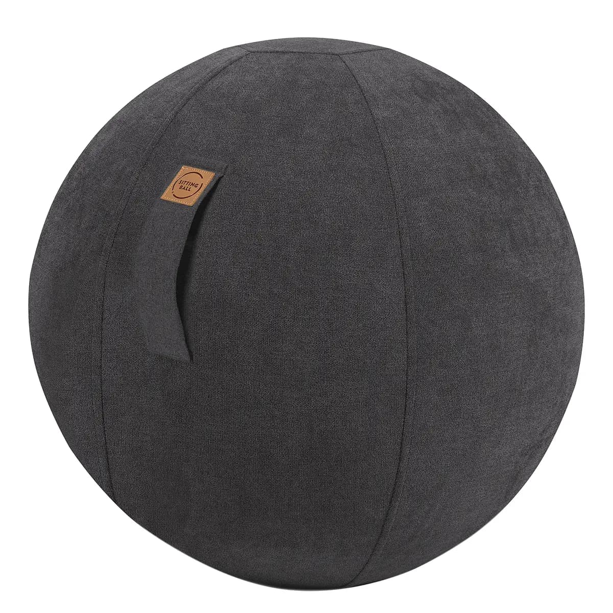 Sitzball Ø 65cm Schwarz/Schwarz | Schwarz