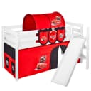 Hochbett Disney Cars II | Weiß