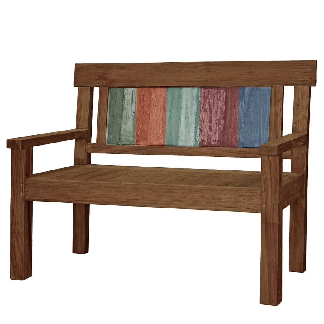 Gartenbank Teakholz | Braun
