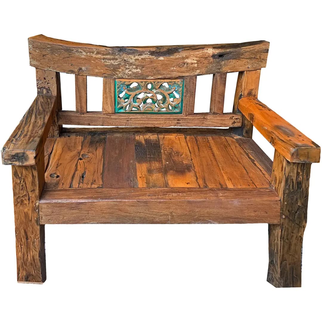 Gartenbank Teakholz | Braun