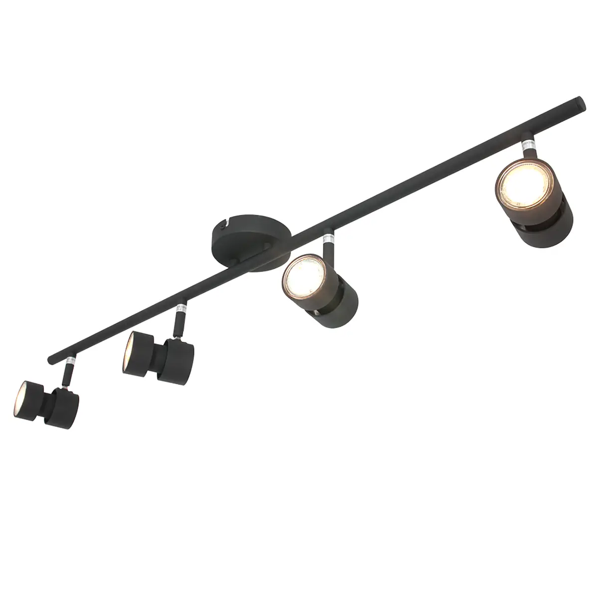 LED-Deckenleuchte Natasja I | Schwarz