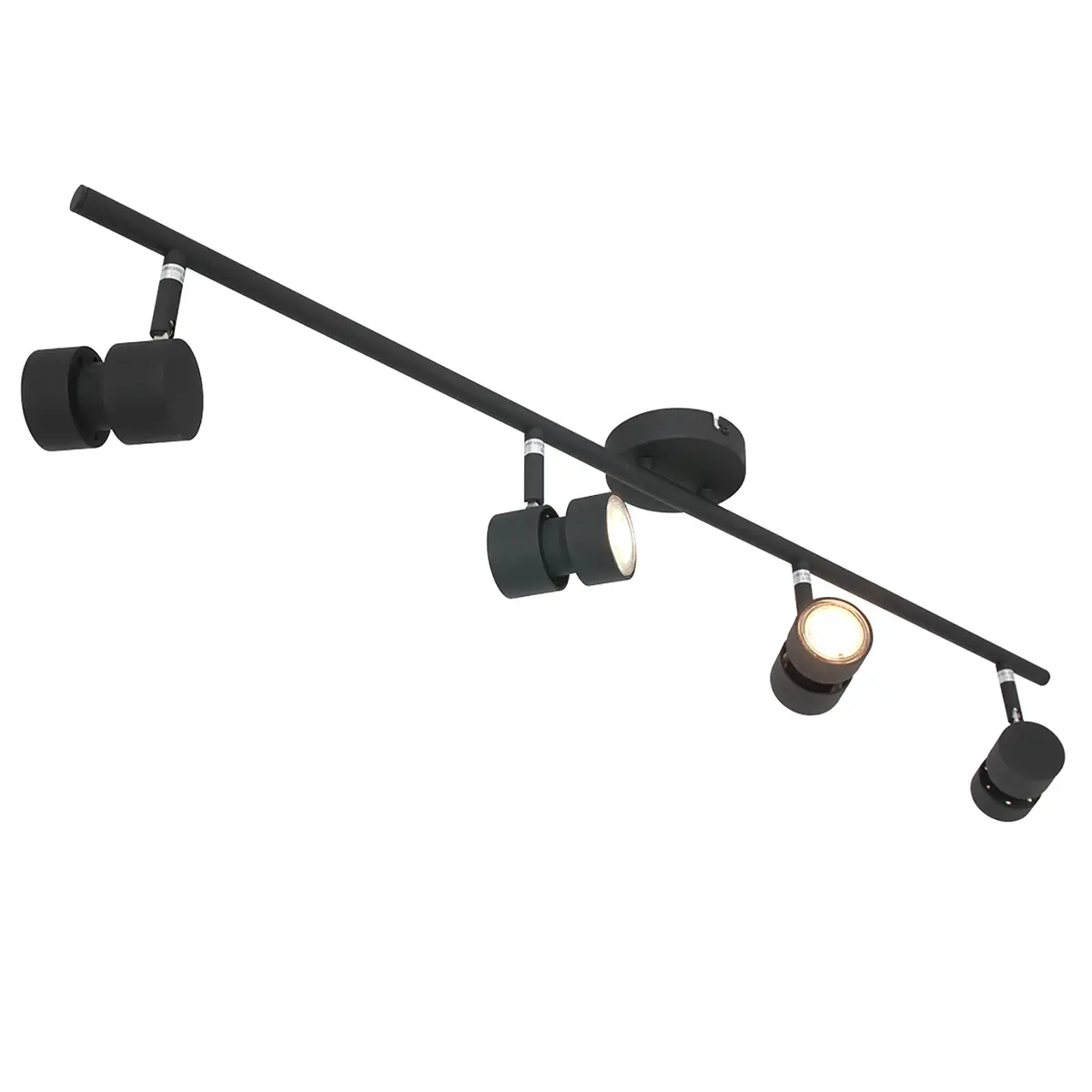 LED-Deckenleuchte Natasja I | Schwarz