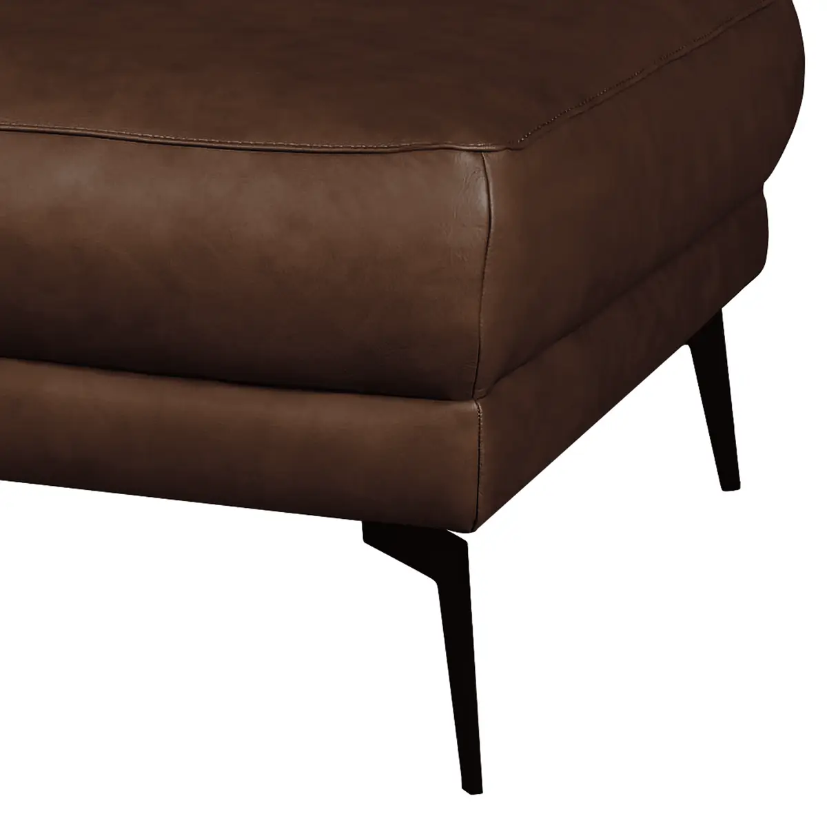 Polsterhocker Nadra | Braun