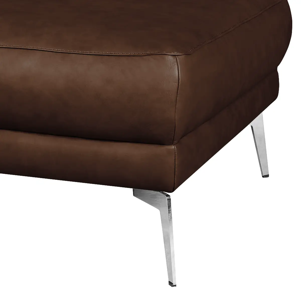 Polsterhocker Nadra | Braun