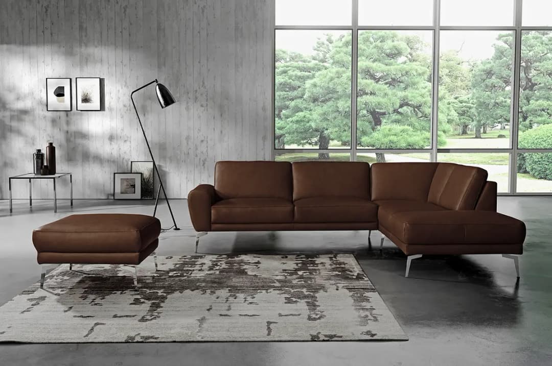 Ecksofa Nadra | Braun