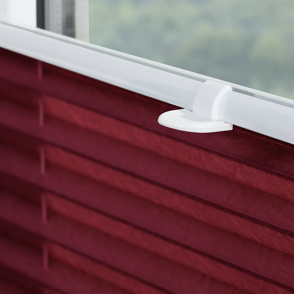 Plissee Klemmfix Colby | Rot