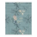 Plissee Klemmfix Aqua Floral | Blau