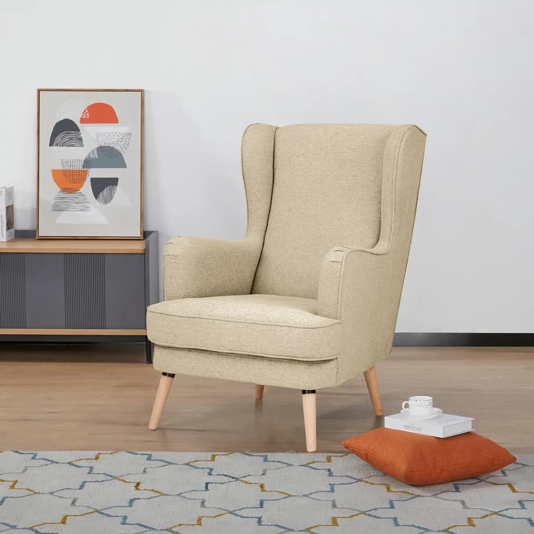 Ohrensessel Limeri | Beige