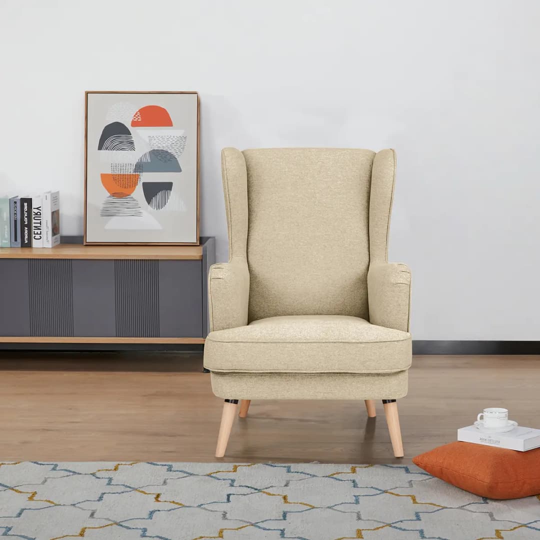 Ohrensessel Limeri | Beige