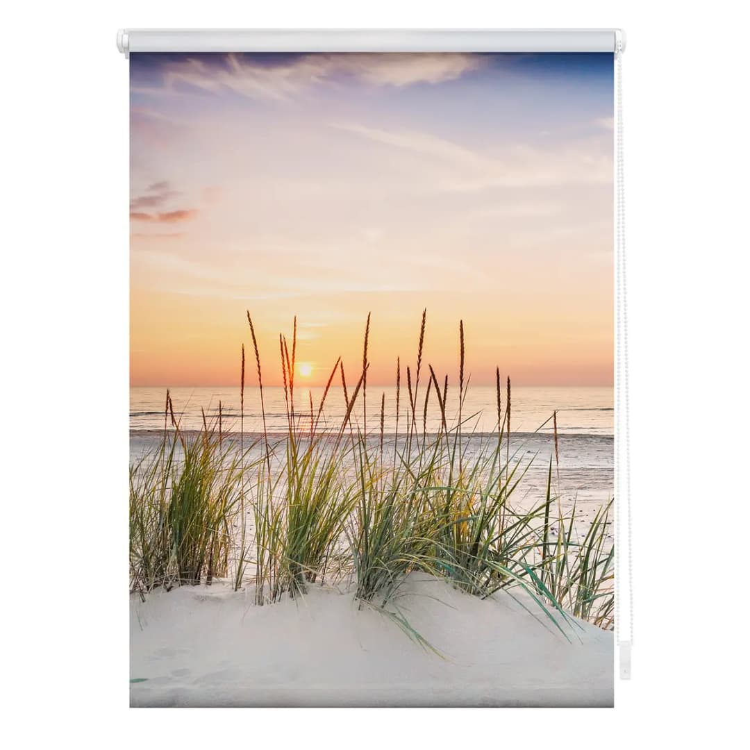 Klemmfix Rollo Nordseestrand | Rot