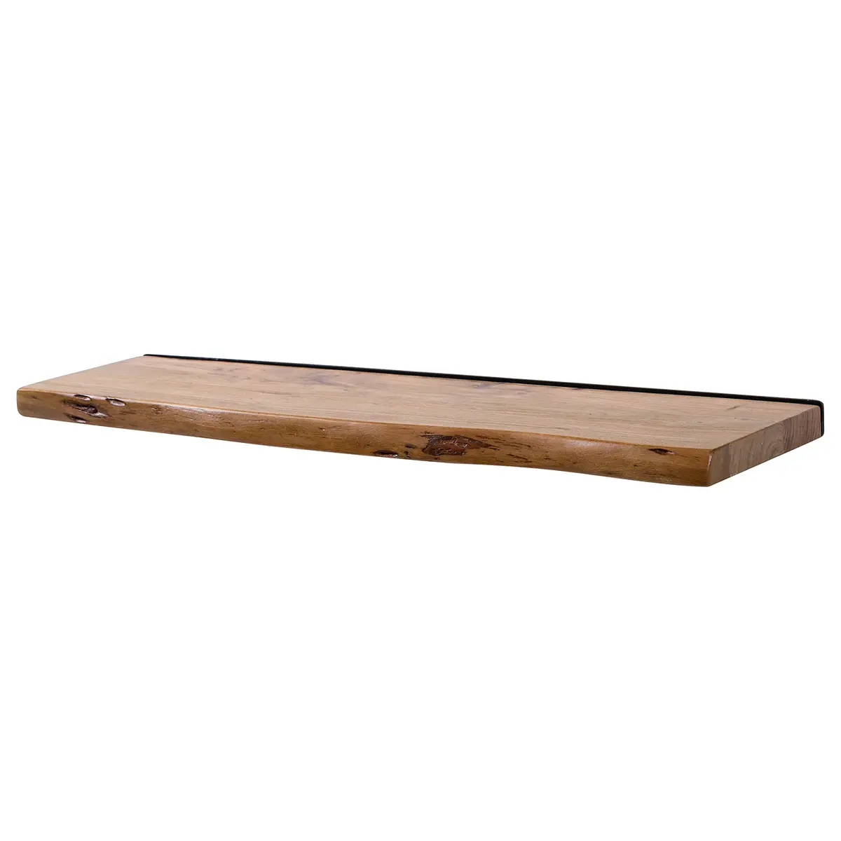 Wandboard Massivholz Akazie | Braun
