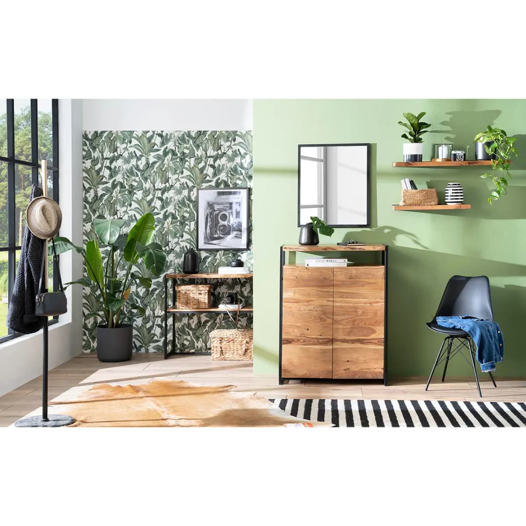 Wandboard Massivholz Akazie | Braun