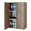 Kommode 110cm Beige/Eiche Sonoma Dekor | Beige