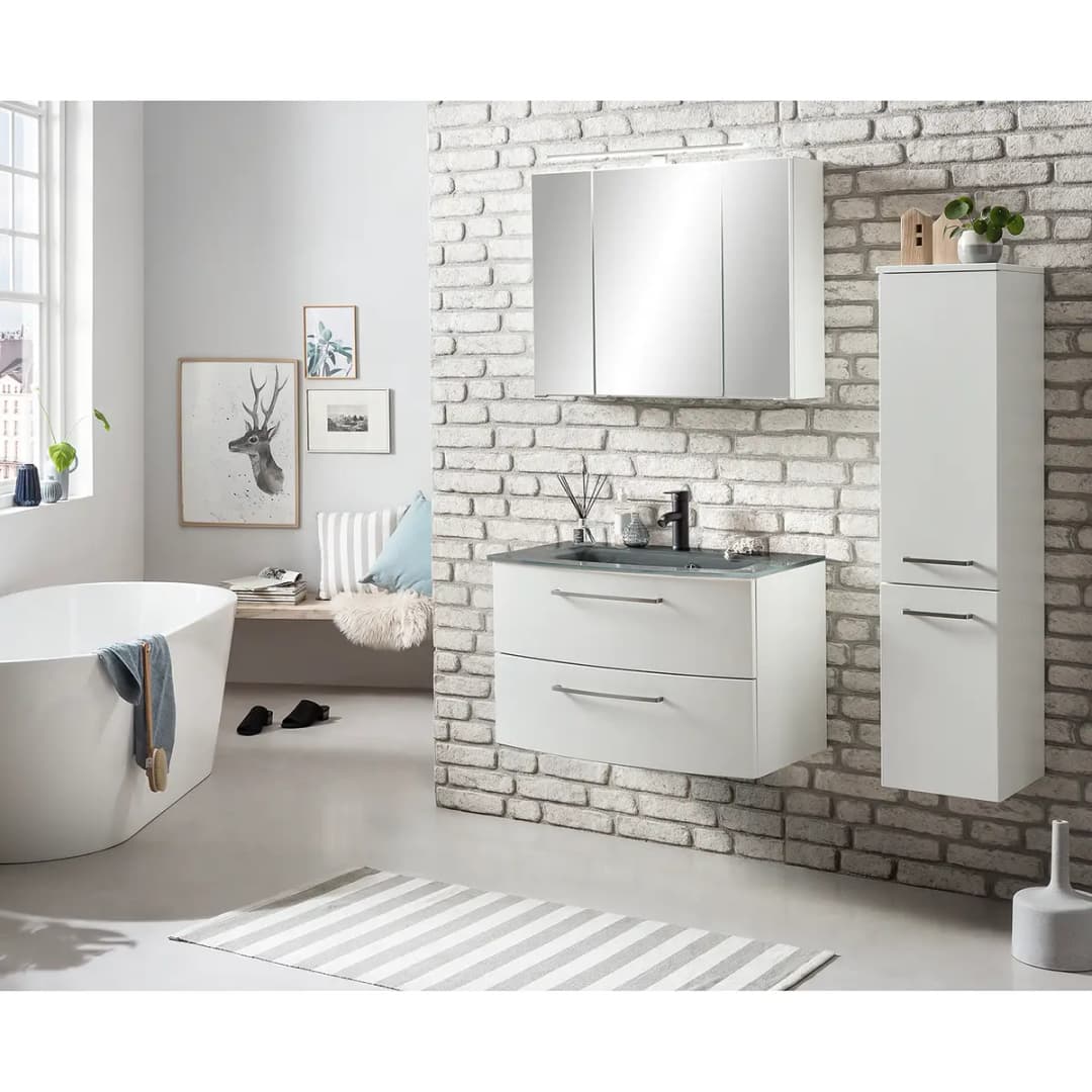 Badezimmerset II | Weiß