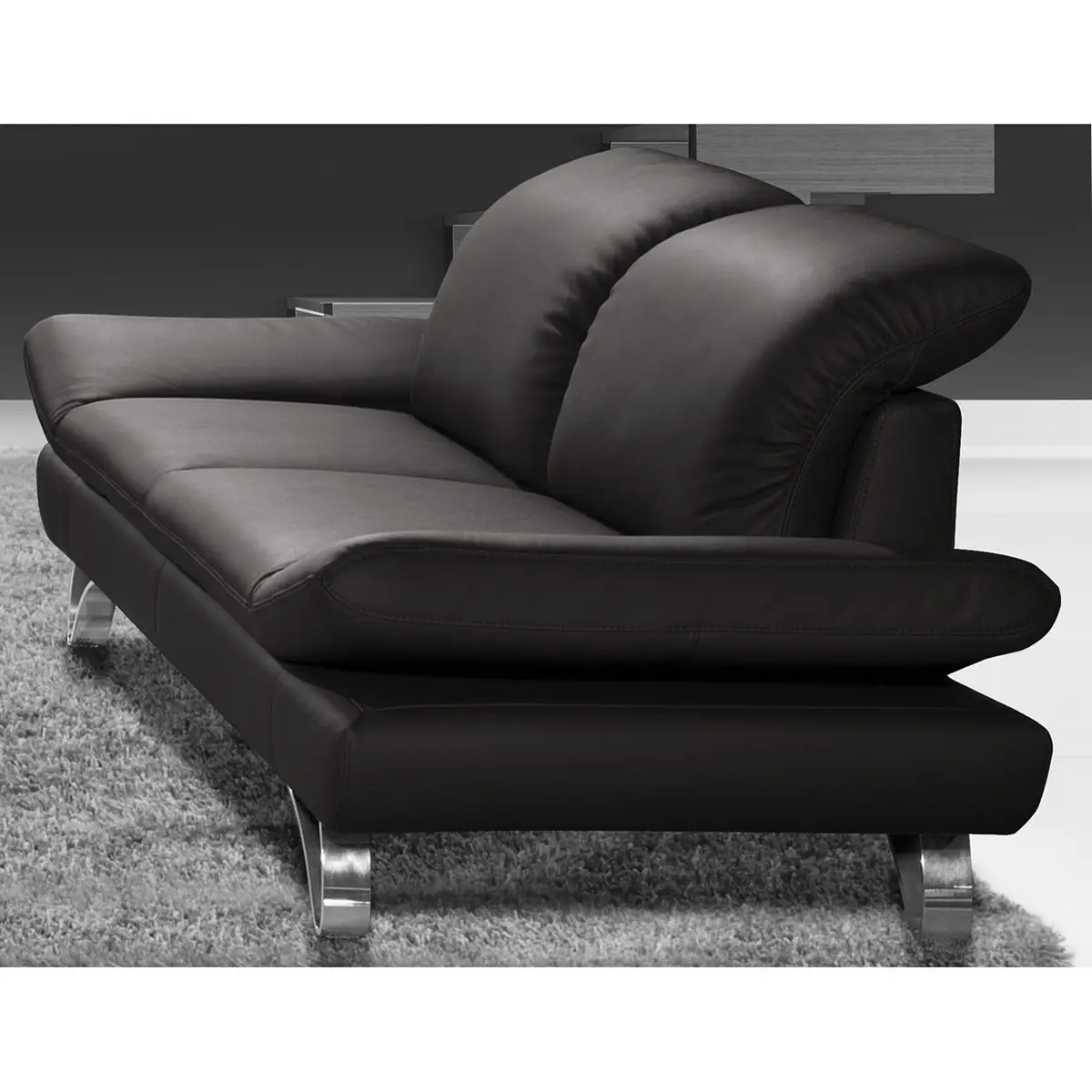 Sofa Buin 3-Sitzer | Schwarz