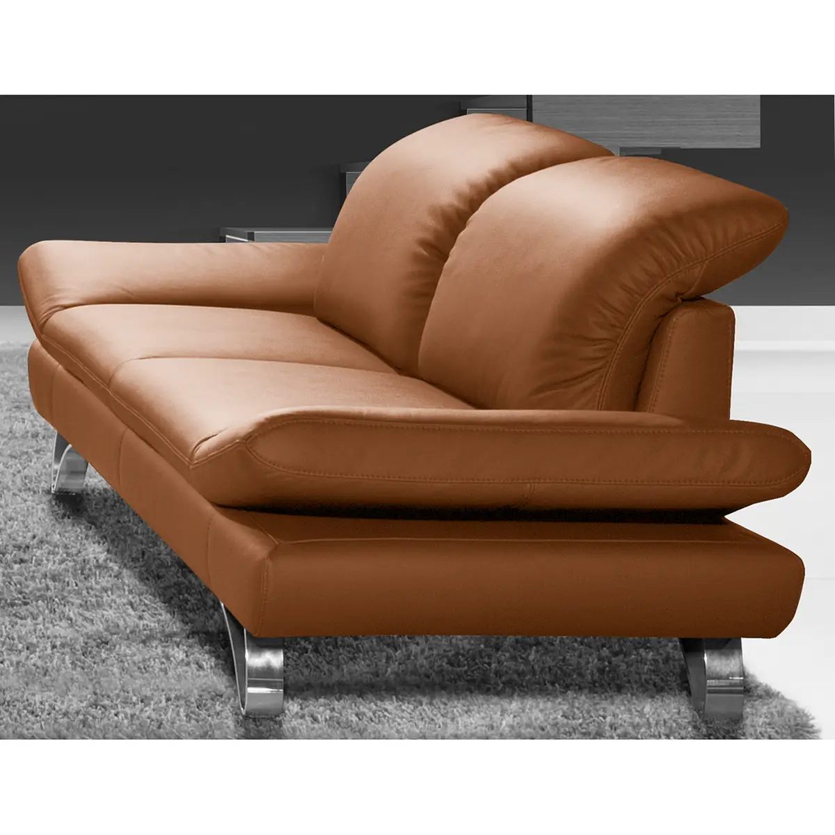 Sofa Buin 3-Sitzer | Braun