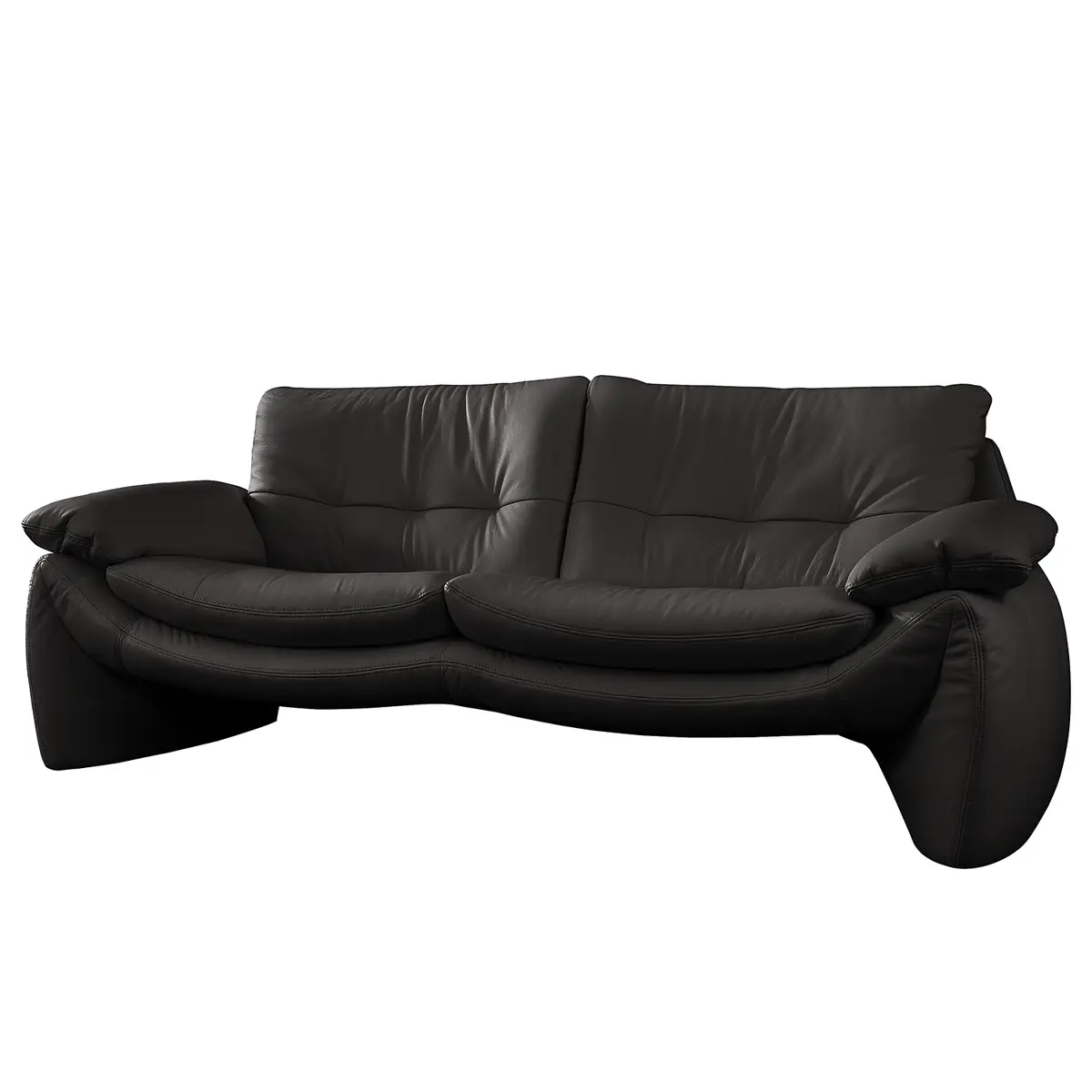 Sofa Budal 2-Sitzer | Schwarz
