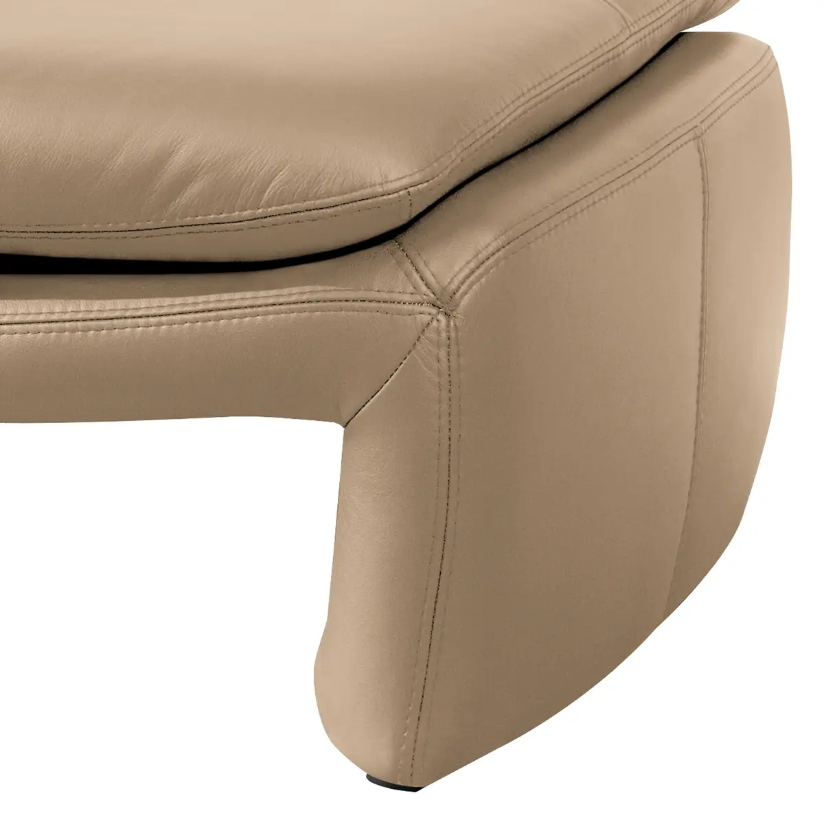 Polsterhocker Budal | Braun