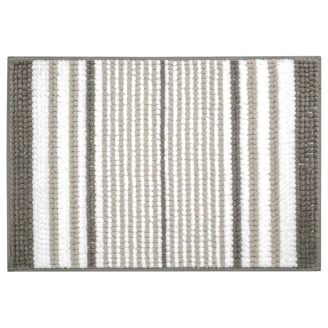 Badteppich Bola 70 x 120cm Grau/Anthrazit | Grau