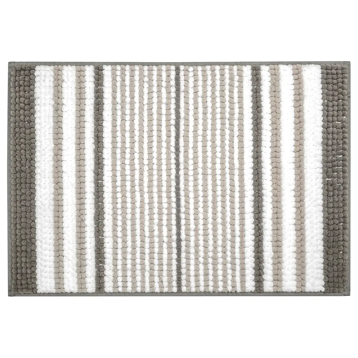 Badteppich Bola 70 x 120cm Grau/Anthrazit | Grau