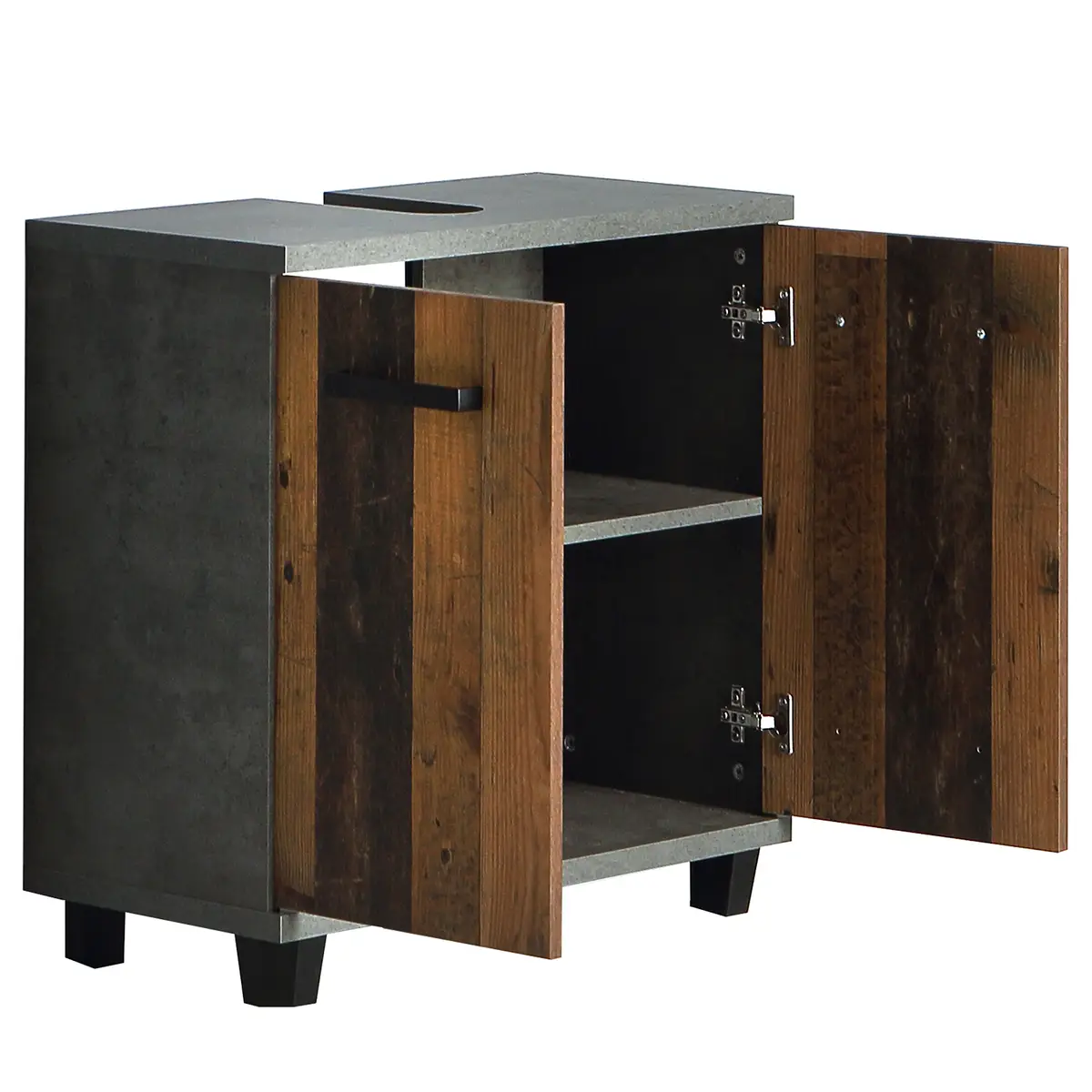 Waschbeckenunterschrank | Grau