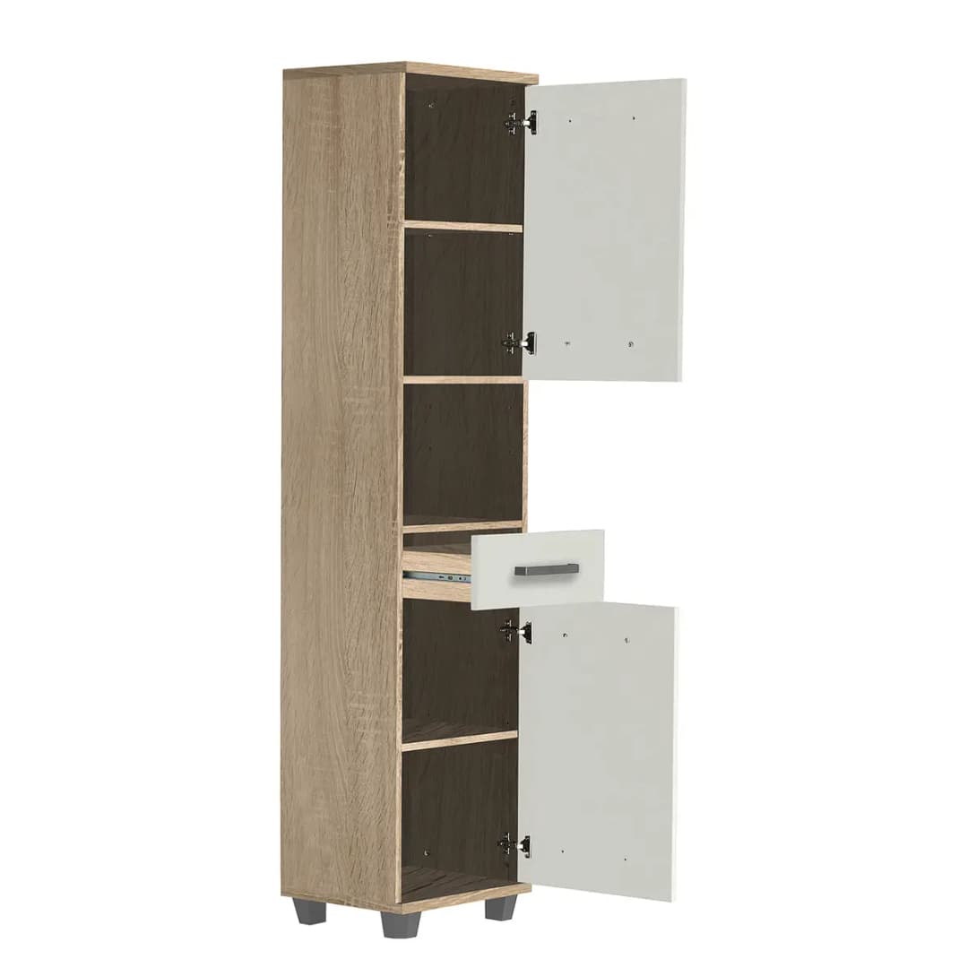 Hochschrank | Weiß