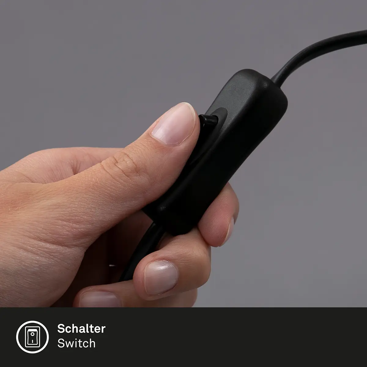 Tischleuchte Noa | Schwarz