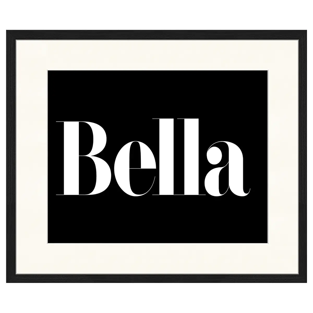 Bild Bella Rahmen | Schwarz