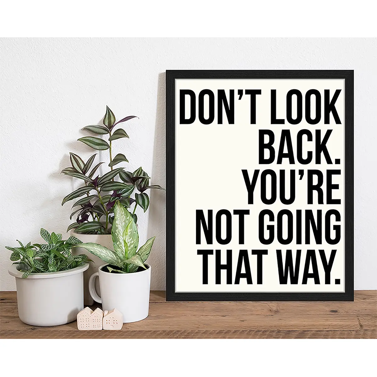 Bild Dont look Back.. | Schwarz