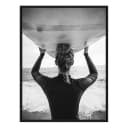 Bild Ready to surf | Schwarz