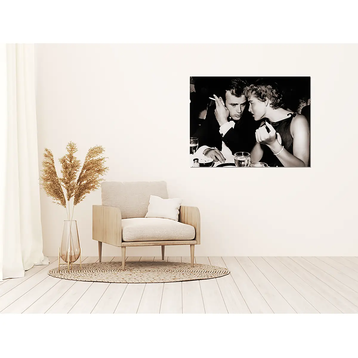 Bild Jimmy At the Club I Metal: Aku-Dibond Multicolor 60 x 50cm
