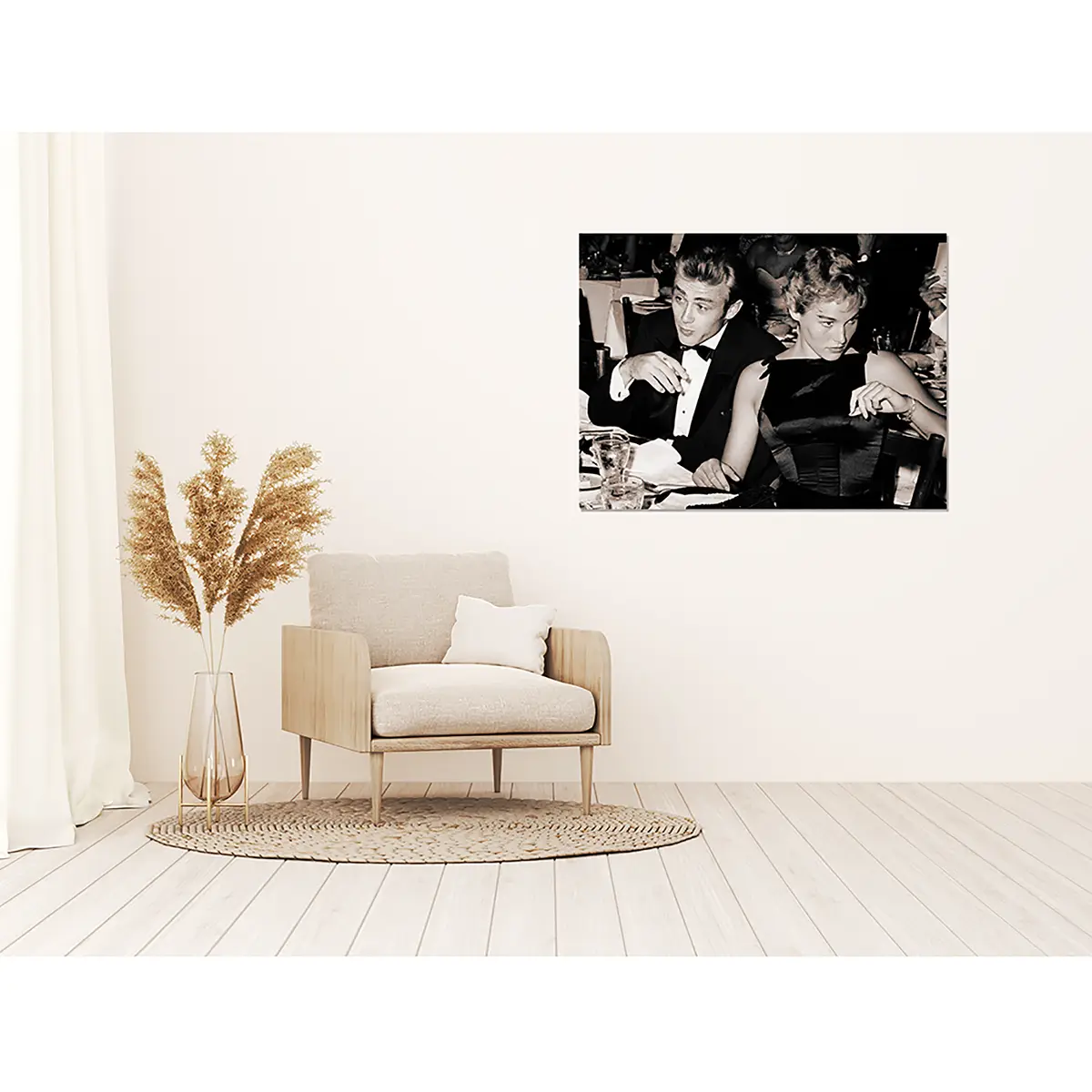 Bild JD with girlfriend I Metal: Aku-Dibond Multicolor 80 x