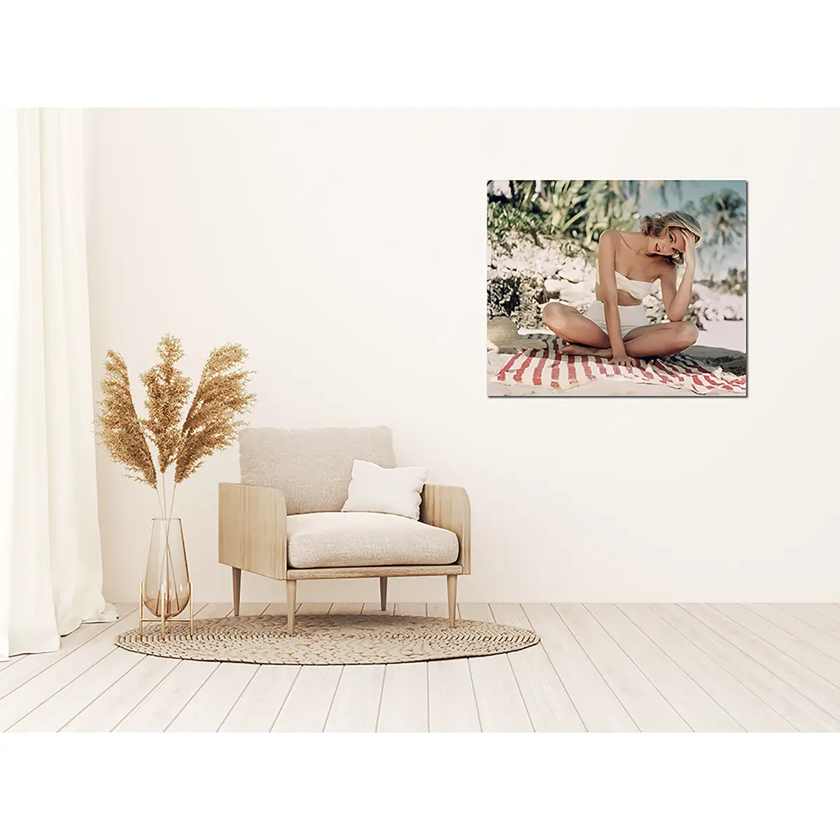 Bild Grace Kelly Metal: Aku-Dibond Multicolor 60 x 50cm