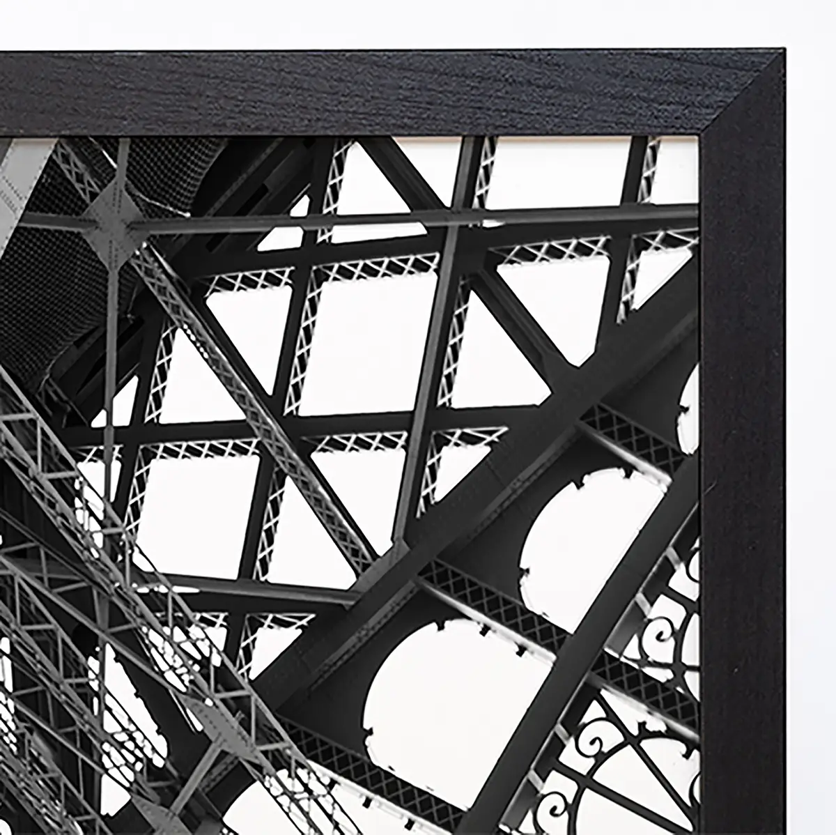 Bild Eiffel Tower II | Schwarz