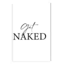 Bild Get naked II Metal: Aku-Dibond Multicolor 30 x 40cm