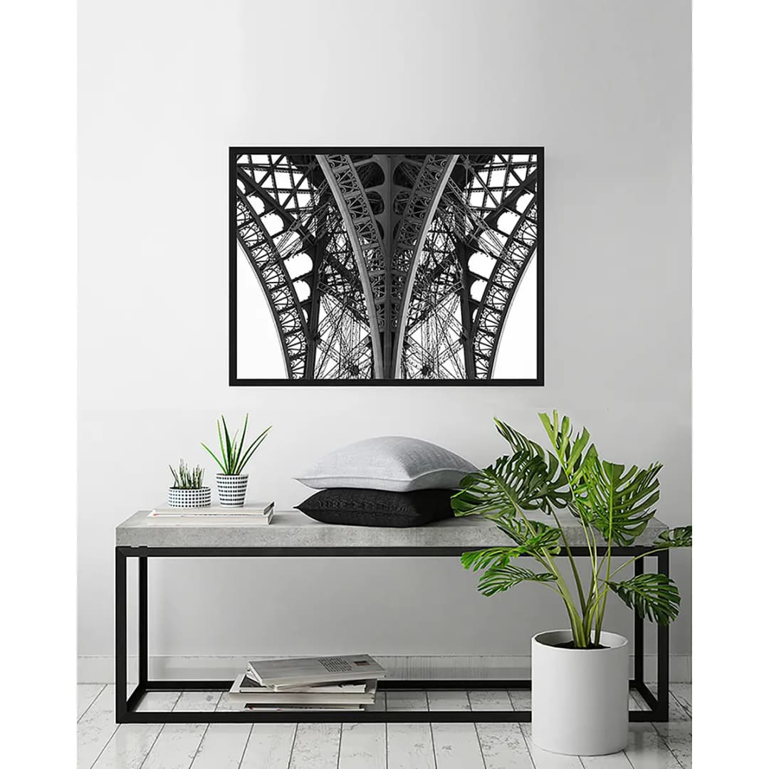 Bild Eiffel Tower II | Schwarz