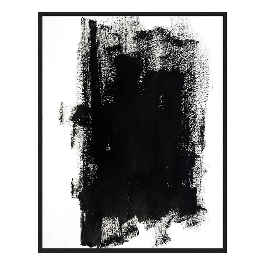 Bild Black art Rahmen | Schwarz